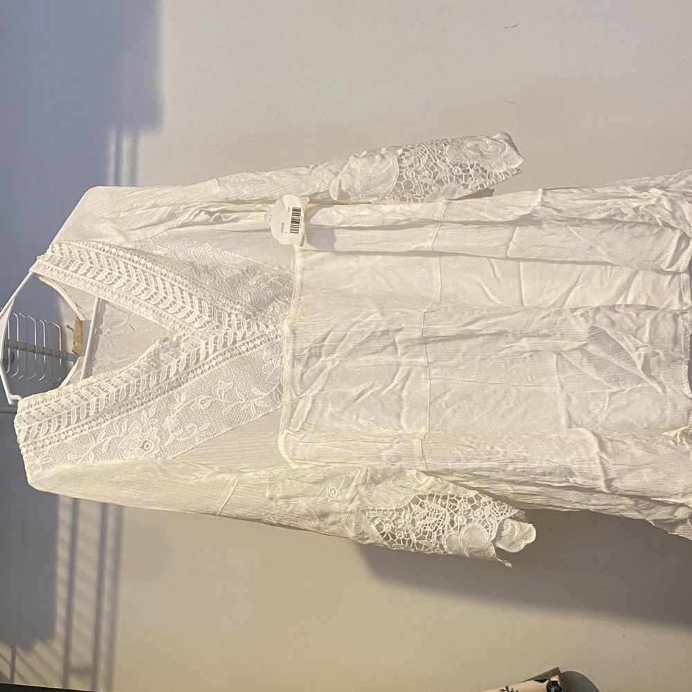 Altar'd State Ivory Lace Dress